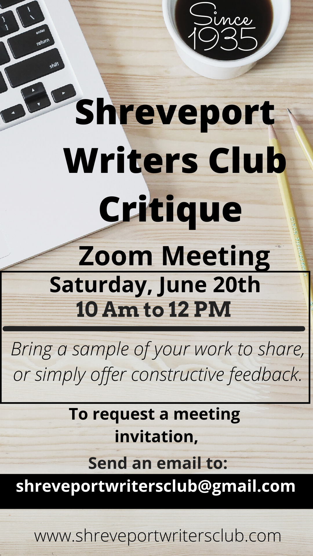 Shreveport Writers Club Critique (1)